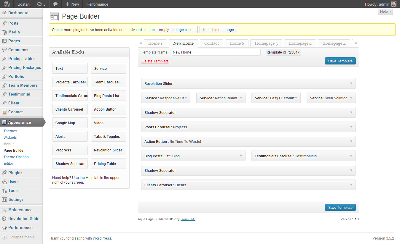 Service Option Panel Option Panel - SAAEP